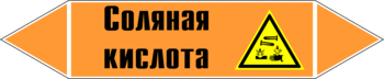 Маркировка трубопровода "соляная кислота" (k26, пленка, 126х26 мм)" - Маркировка трубопроводов - Маркировки трубопроводов "КИСЛОТА" - ohrana.inoy.org